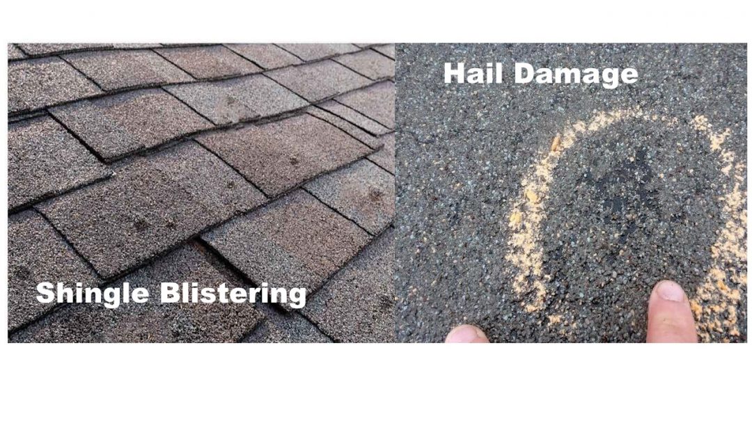 Hail Damage vs. Shingle Blistering Viking Contractors, LLC